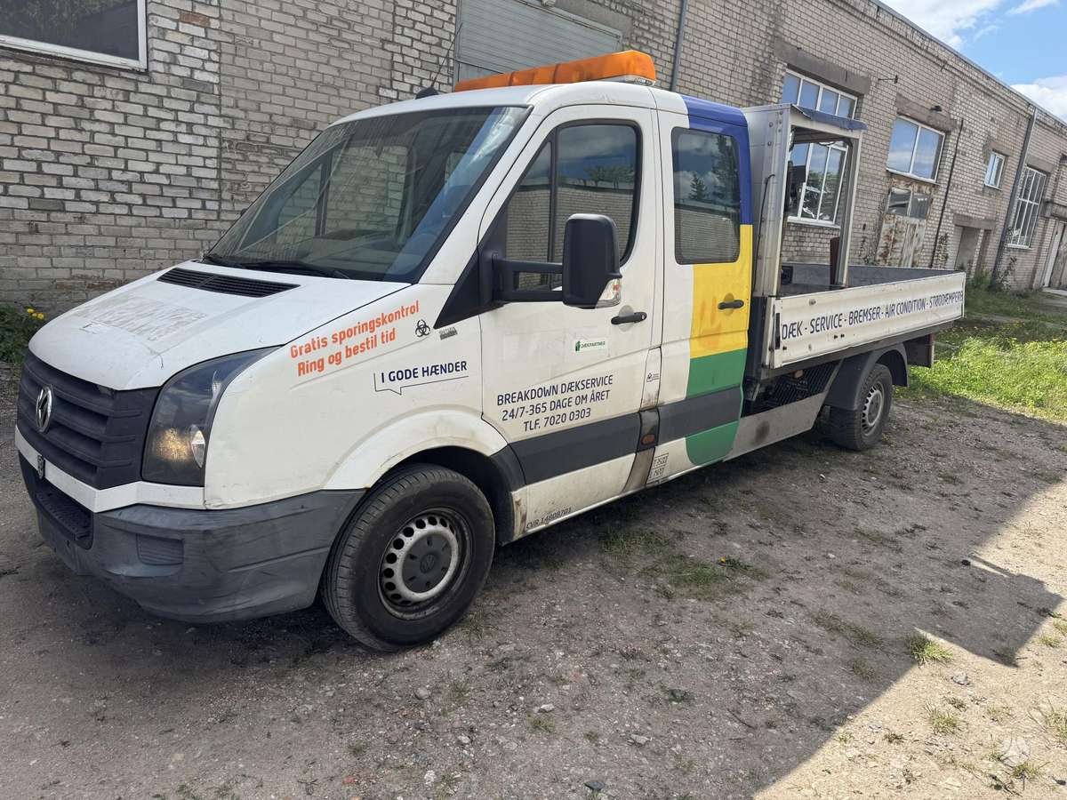 Volkswagen Crafter / Dublu-cabina / Manipulator